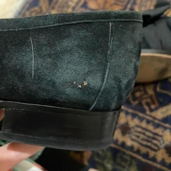 Botkier Violet Black Animal Printed Loafer Shoes Flats Work Career - Picture 9 of 9